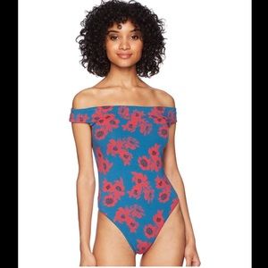 Free People NWT So Much Off The Shoulder Bodysuit